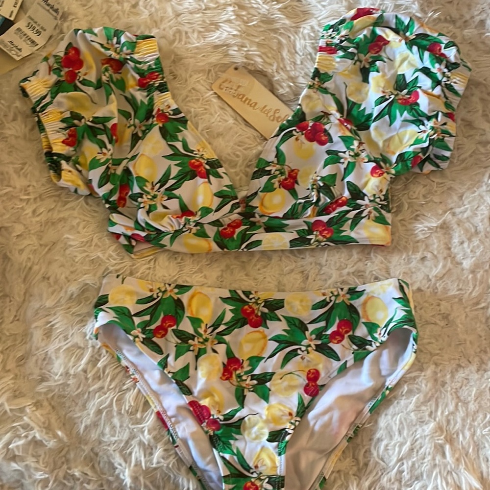 Cabana del sol two piece swimsuit.